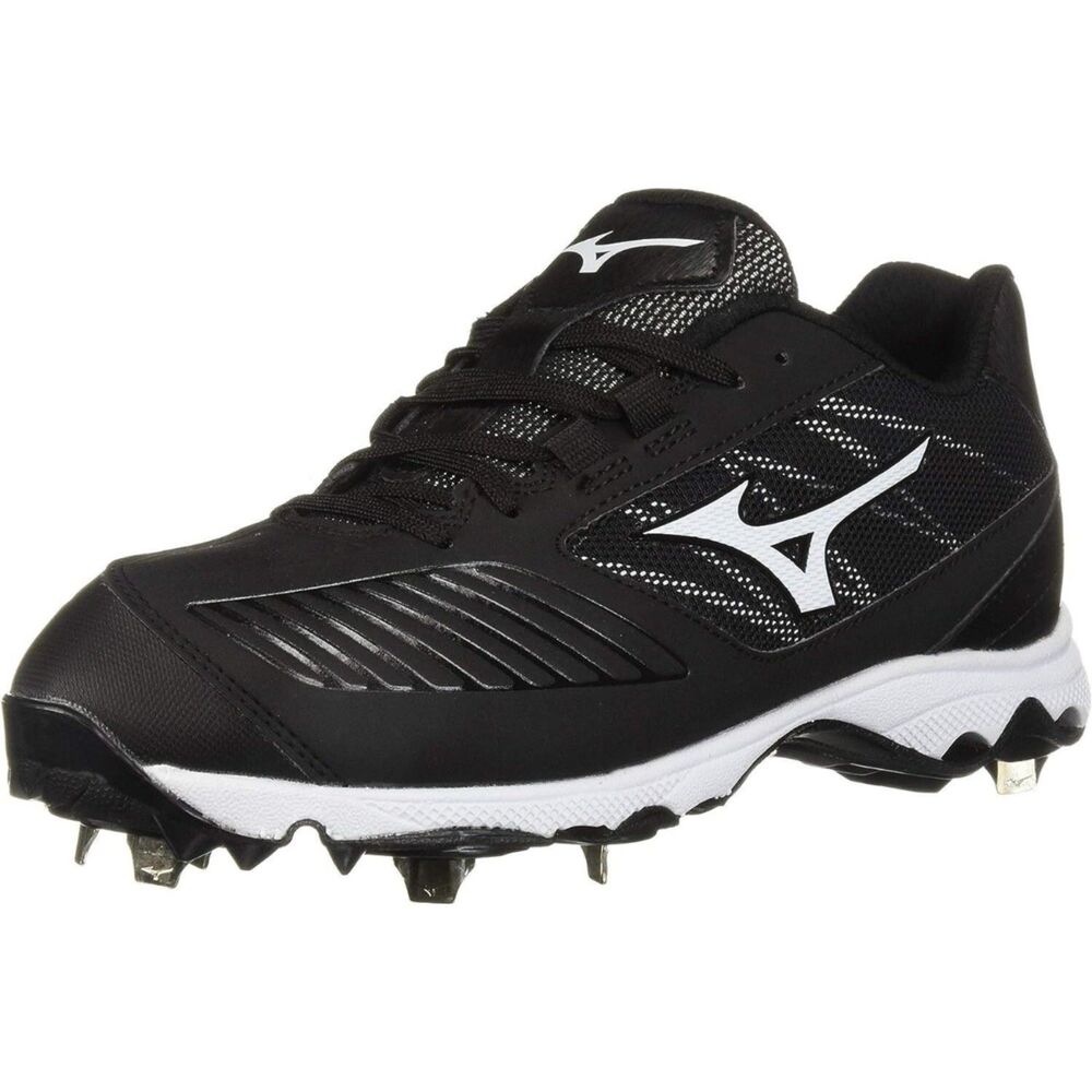 9-SPIKE ADVANCED SWEEP 4 Softball Cleats, Women's 12, Black/White
